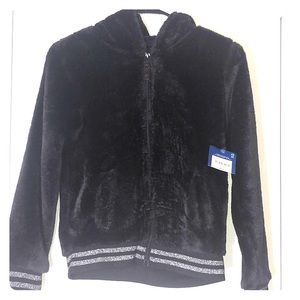 NWT Black fleece hoodie